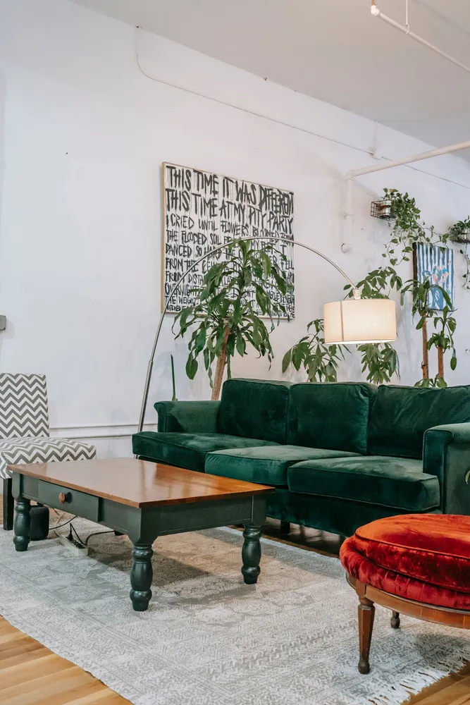 A comfortable room at home